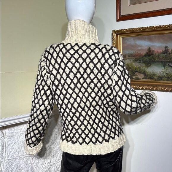 Tory Burch Kendra 100% Wool Cardigan - Picture 3 of 16